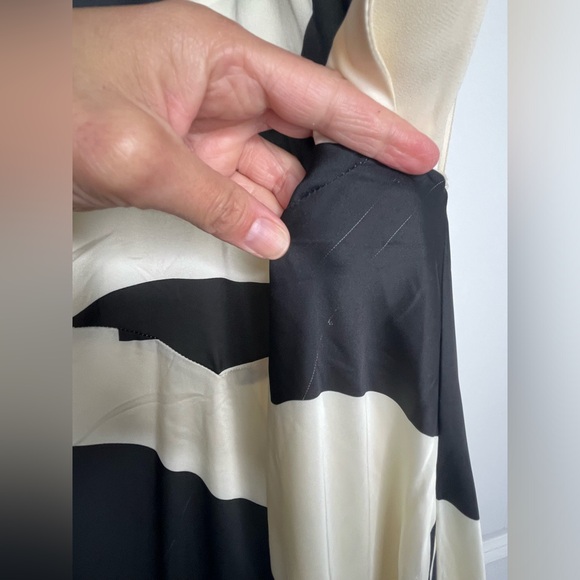 Anthropologie Bardot Citron Halter Midi Dress Size 10 NWT / Flawed* - Picture 15 of 16